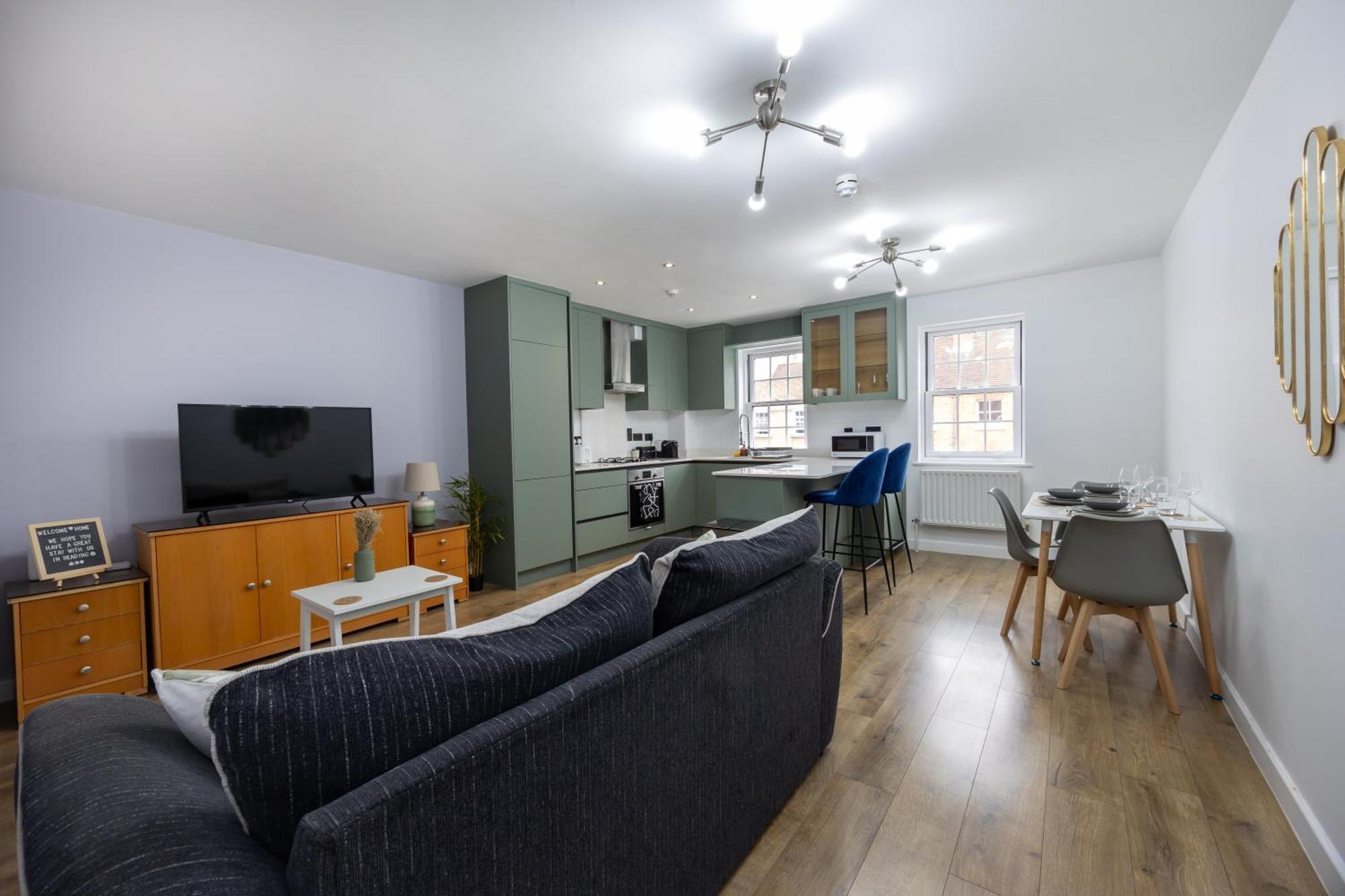 Stunning 3Br, Free Parking, Near Town Center, Long Term Discoun Apartamento Reading Exterior foto